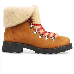 NWT J. Crew Nordic Shearling Boots